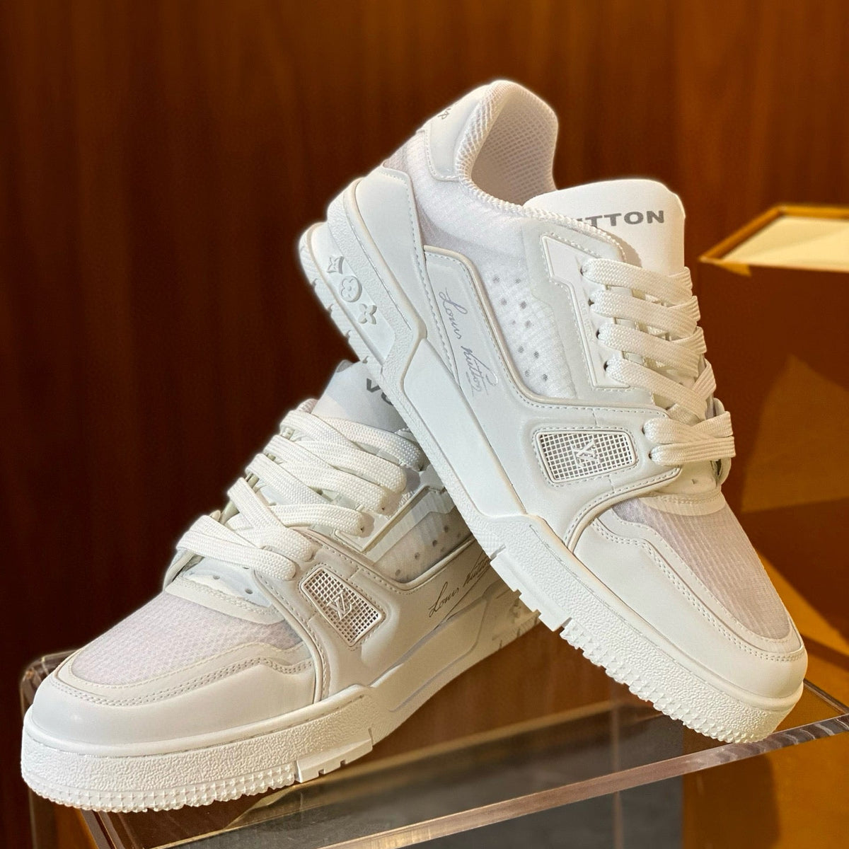 Louis Vuitton Shoes- Louis Vuitton Lou Trainers Luxury Lifestyle Designer Footwear
