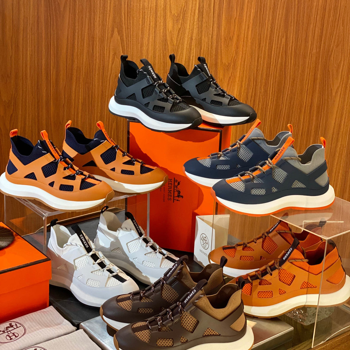 Shoes- Herm Katana Sneakers Premium Designer Casual Shoes
