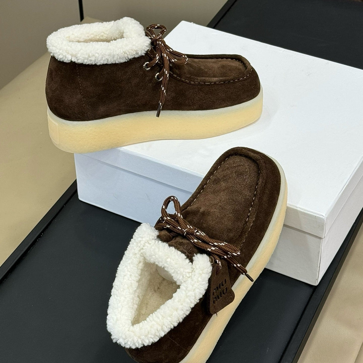 Shoes- Miu M Boots Luxury Lifestyle Designer Footwear