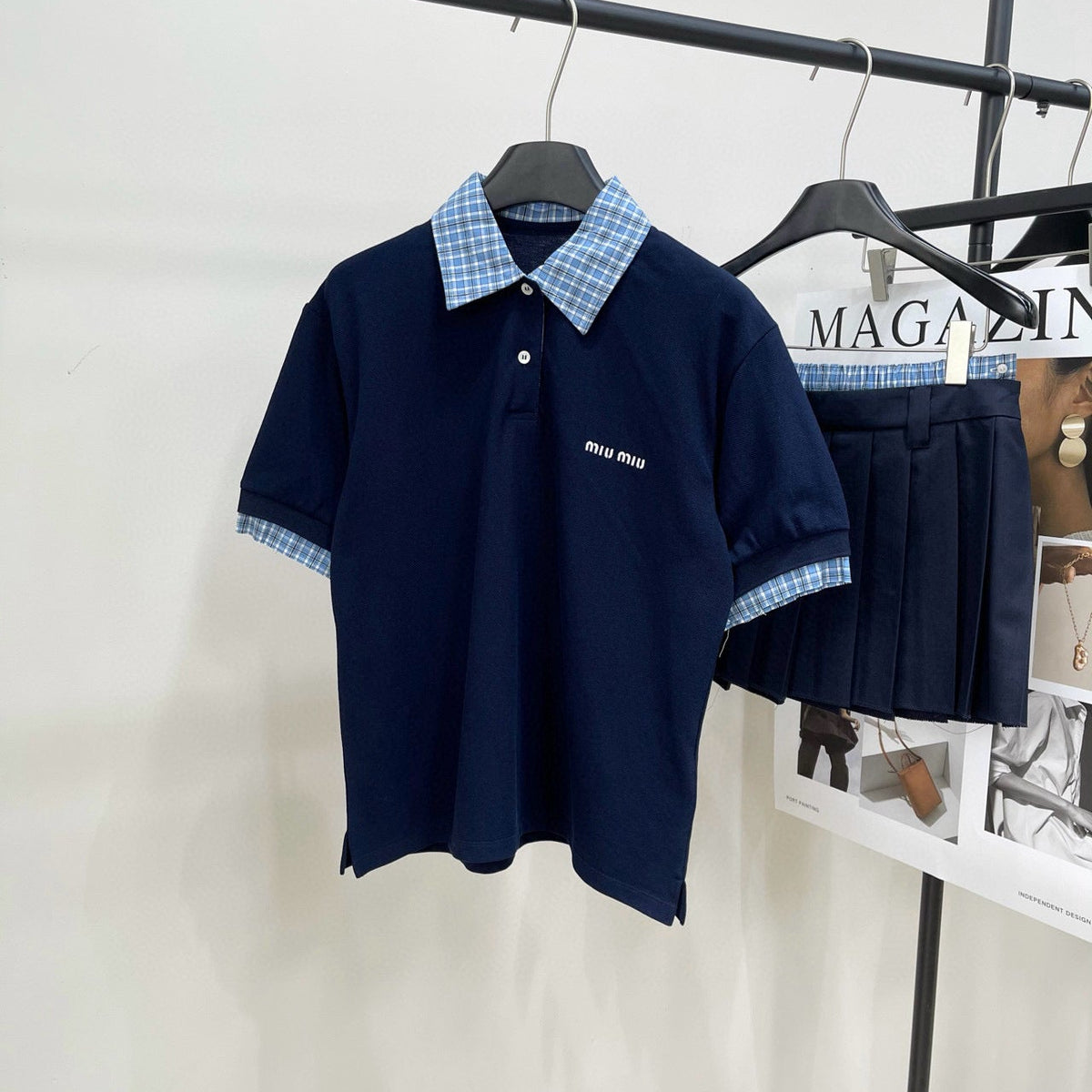 Polo Shirts- Miu M Polo Premium Everyday Polo Shirt