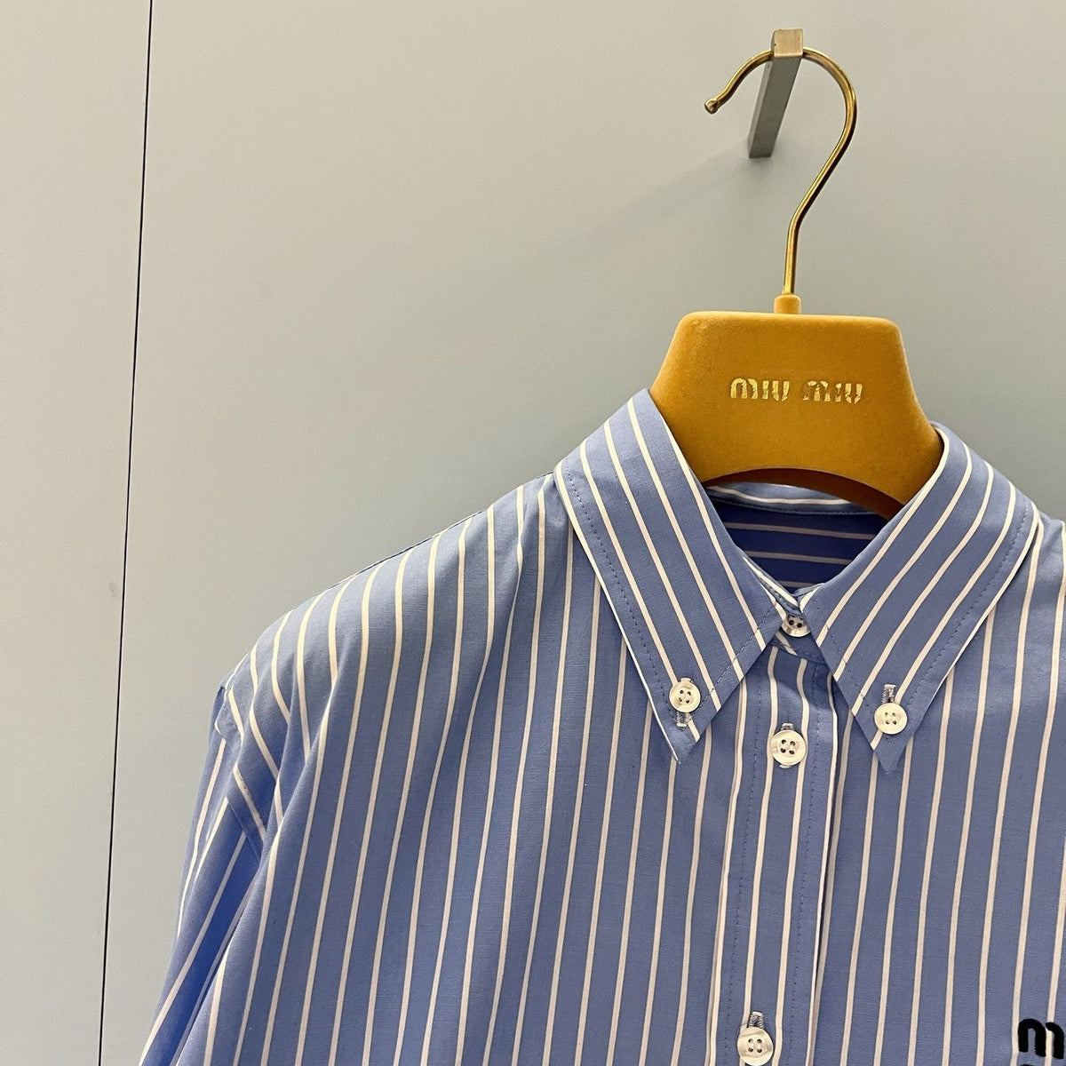 Tops- Miu M Shirt Elegant Everyday Designer Top