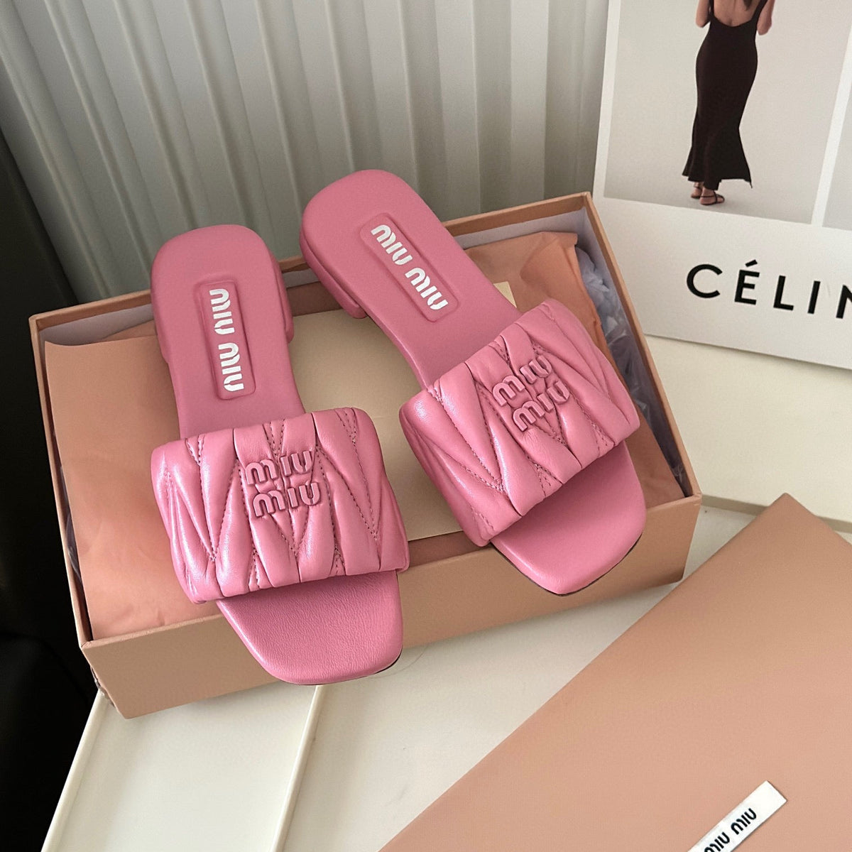 Shoes- Miu M Sandals Luxury Lifestyle Designer Footwear