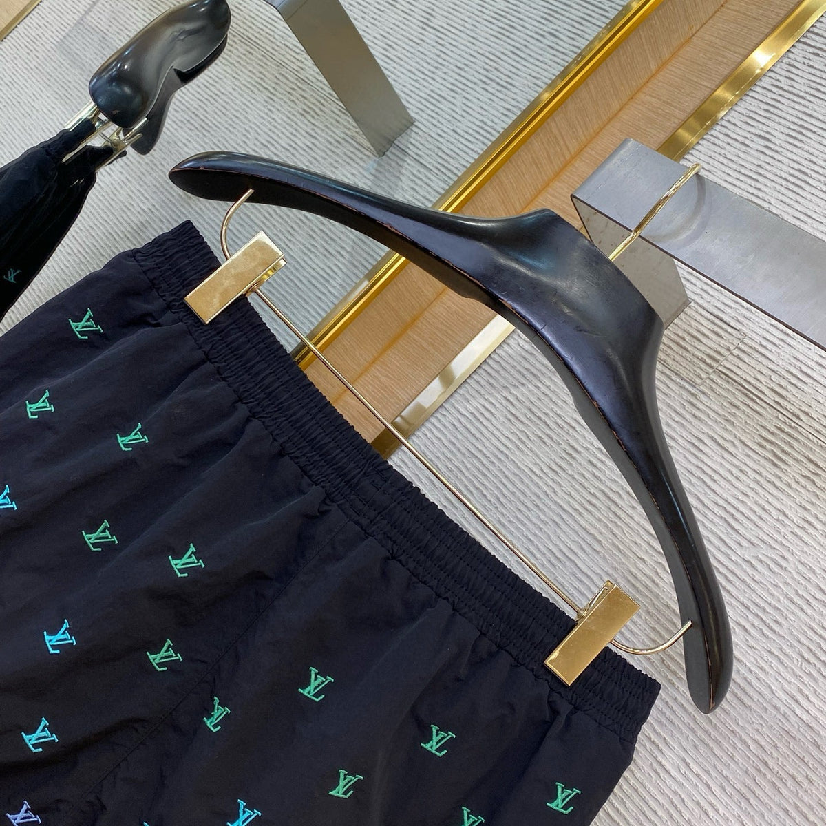 Louis Vuitton Shorts- Louis Vuitton Lou Shorts Premium Designer Casual Shorts