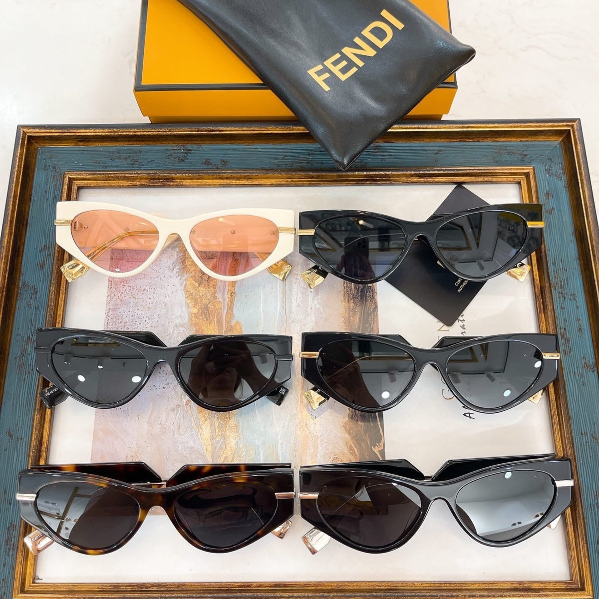 Sunglasses- Fen Sunglasses Premium Fashion Designer Sunglasses