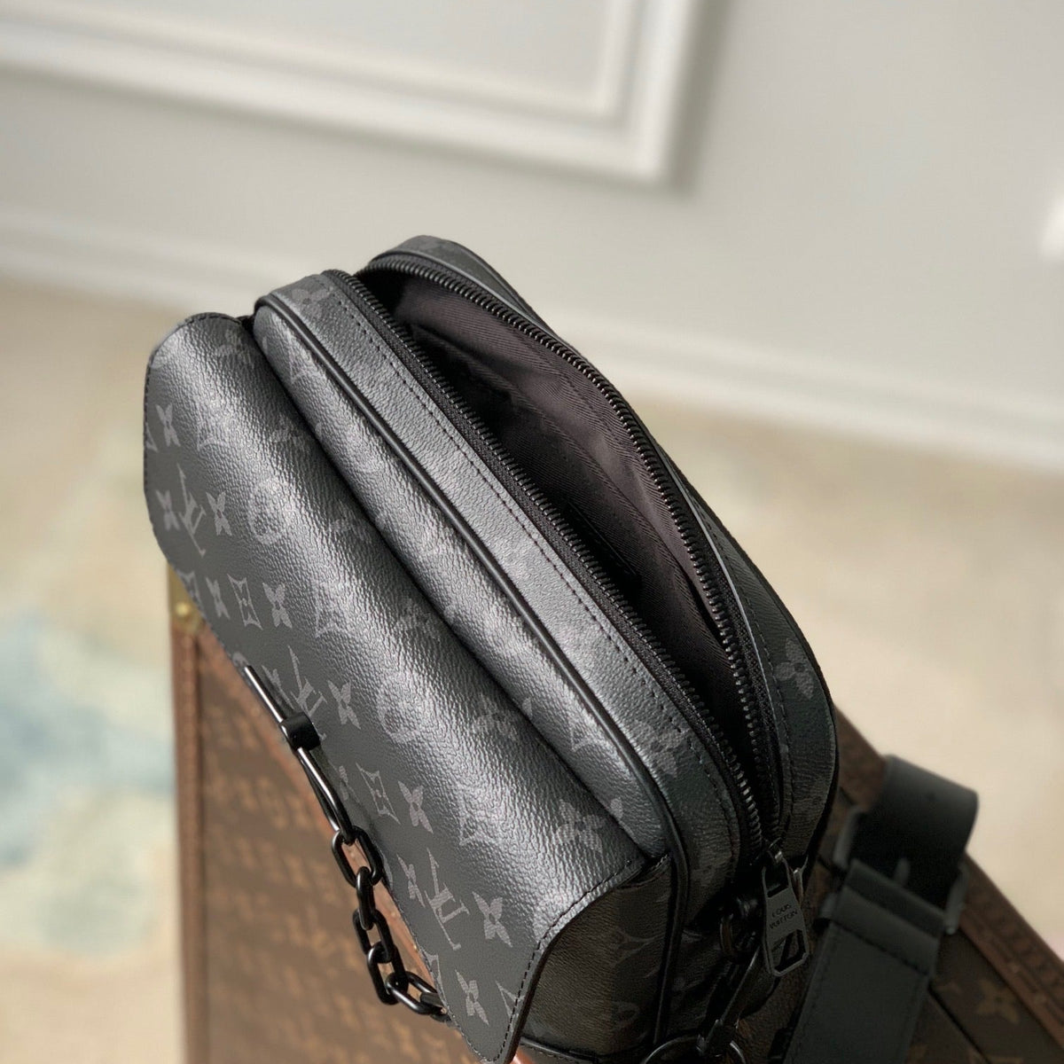 Louis Vuitton Bags- Louis Vuitton Lou Steamer Messenger Bag Premium Designer Shoulder Bag