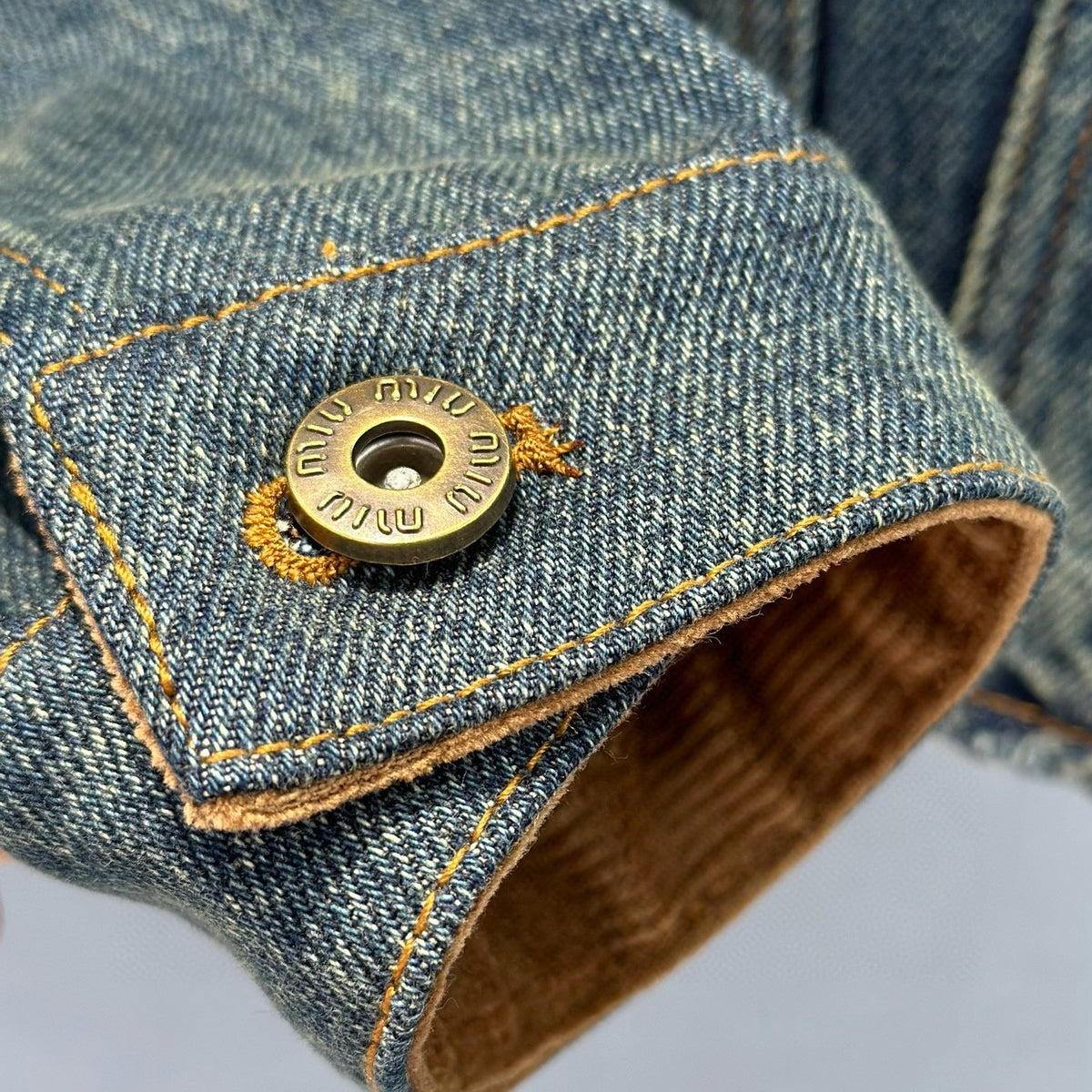 Jackets- Miu M Denim Jacket Stylish Everyday Designer Outerwear