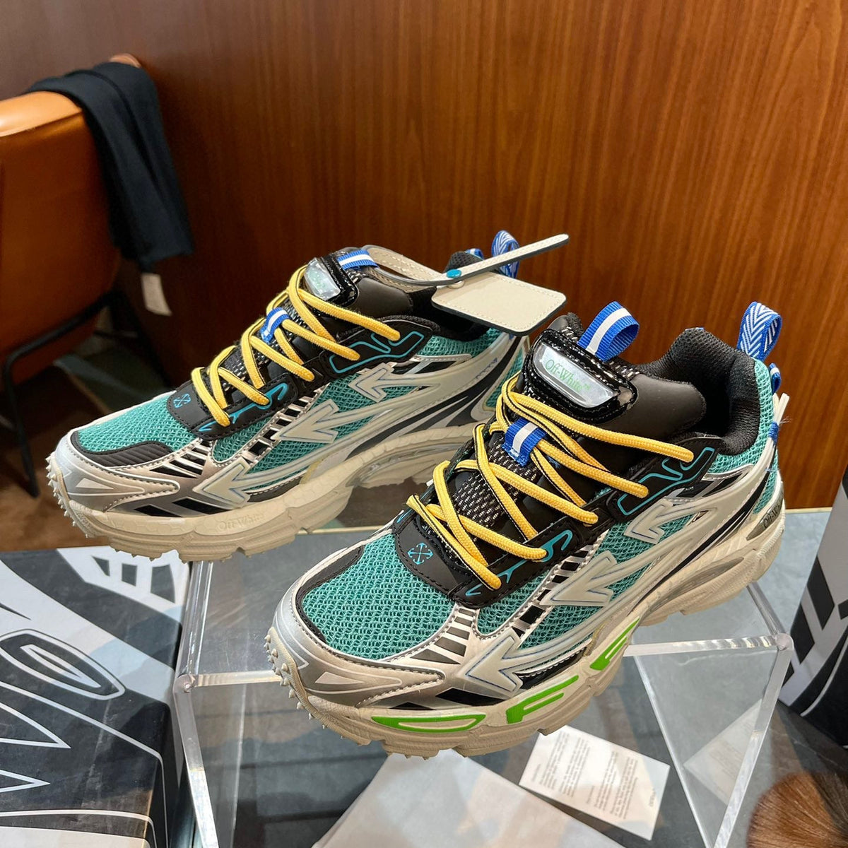 Shoes- Off W x Virgil Abloh Trainers Luxury Lifestyle Designer Footwear