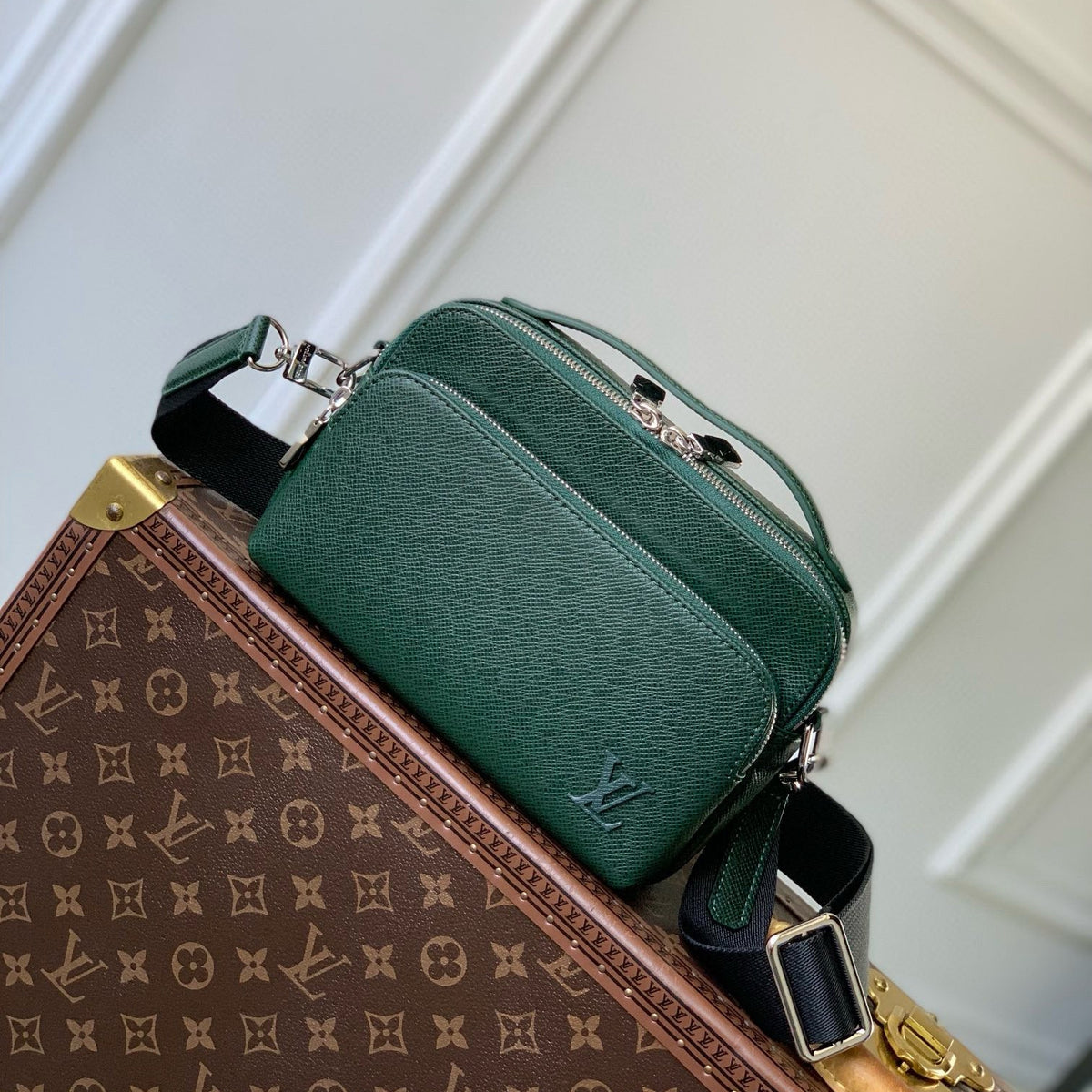 Louis Vuitton Bags- Louis Vuitton Lou Avenue Messenger Bag Luxury Designer Leather Handbag