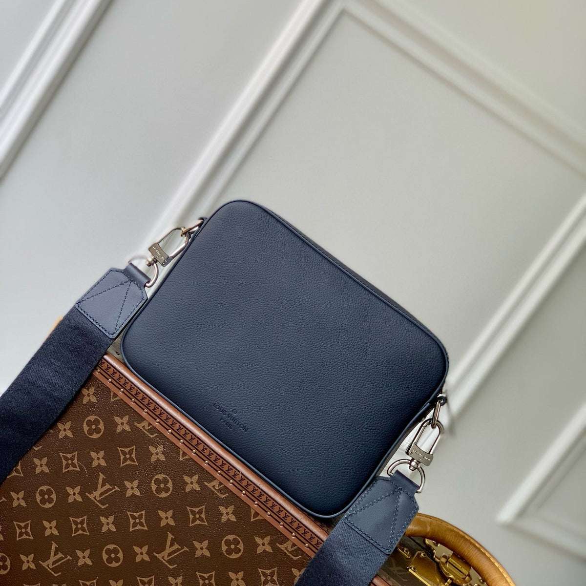 Louis Vuitton Bags- Louis Vuitton Lou Fastline Messenger Bag Luxury Designer Leather Handbag