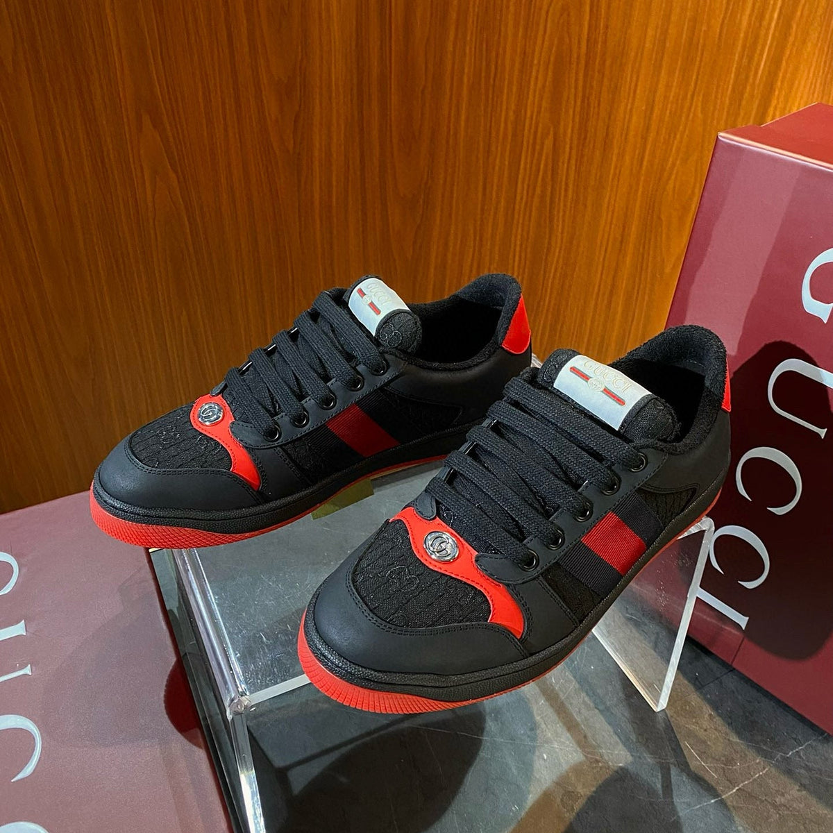 Gucci Shoes- Gucci Screener Trainers Comfortable Everyday Designer Shoes