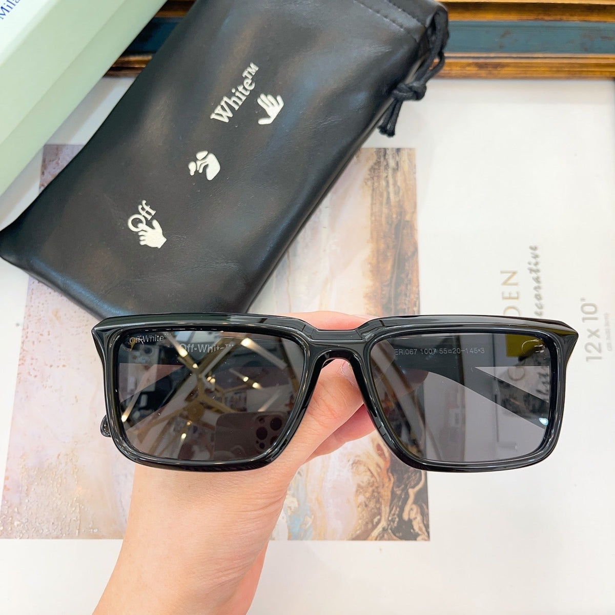 Sunglasses- Off W Sunglasses Luxury Designer UV Sunglasses