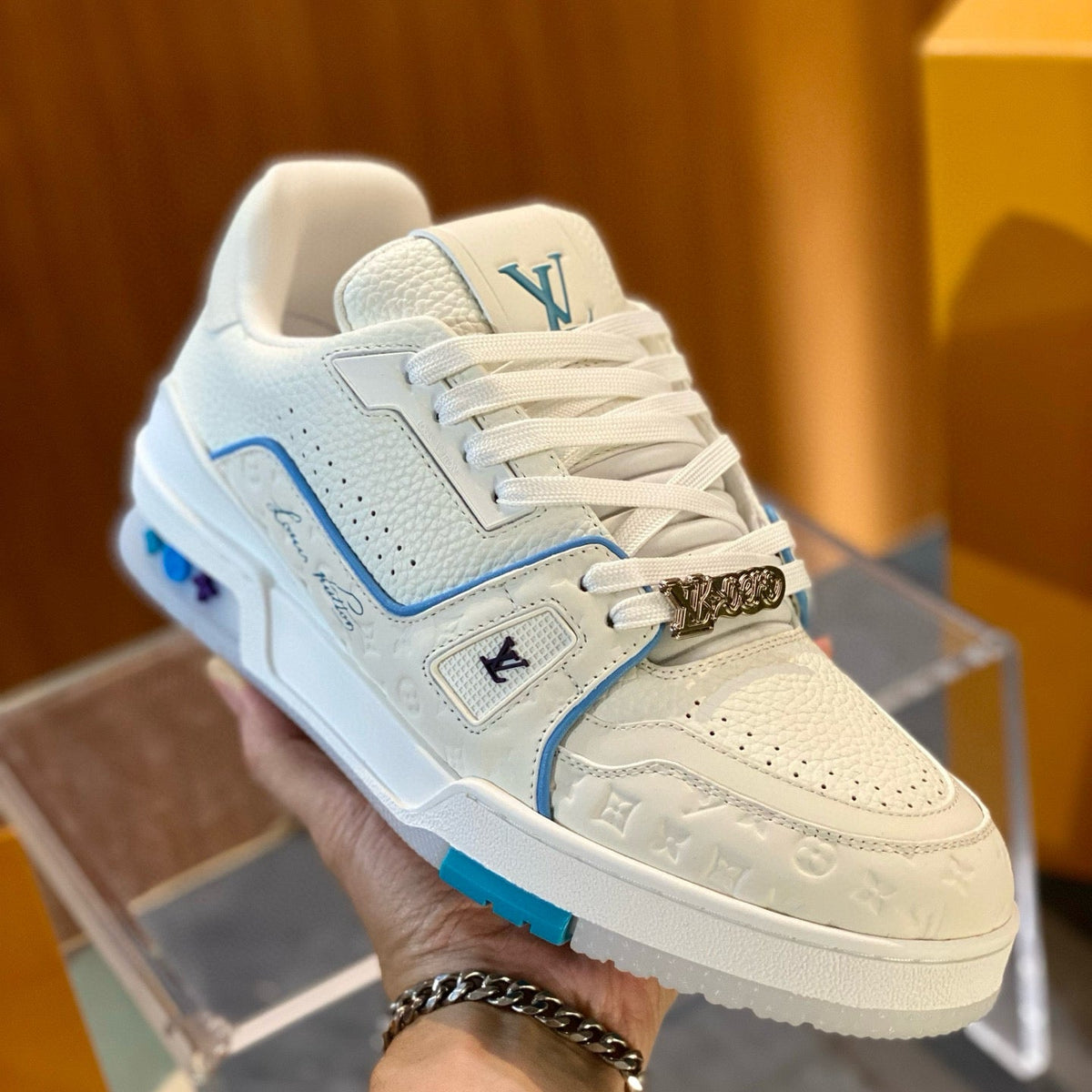 Velouxe Shoes?  Velouxe Lou Trainers Premium Designer Casual Shoes