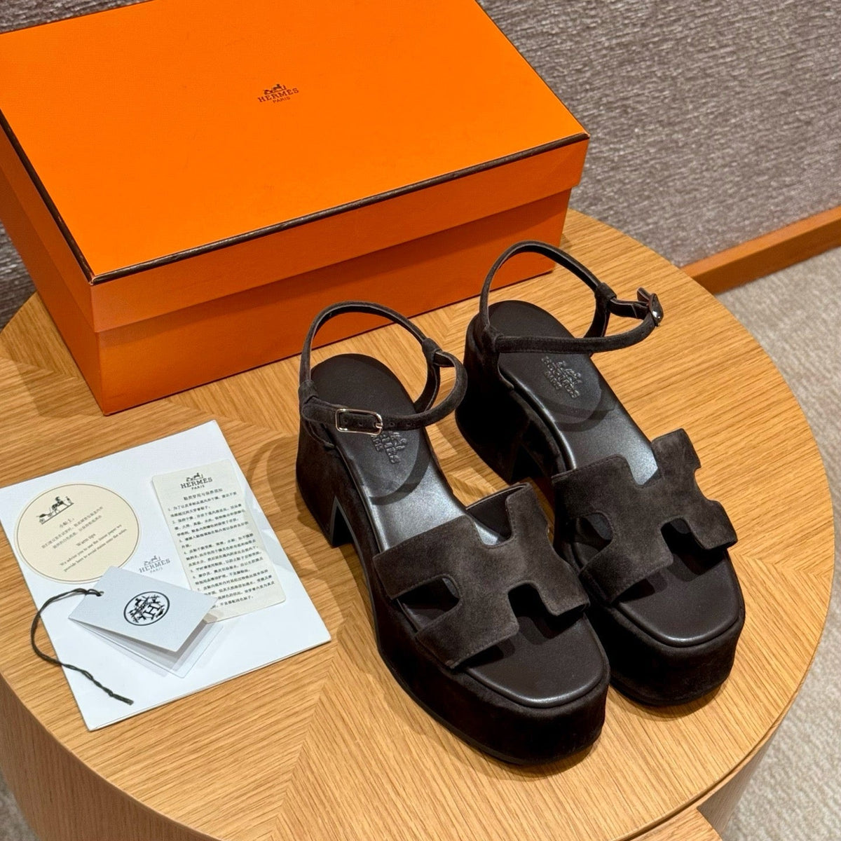 Shoes- Herm Jam 30 Sandals Premium Designer Casual Shoes