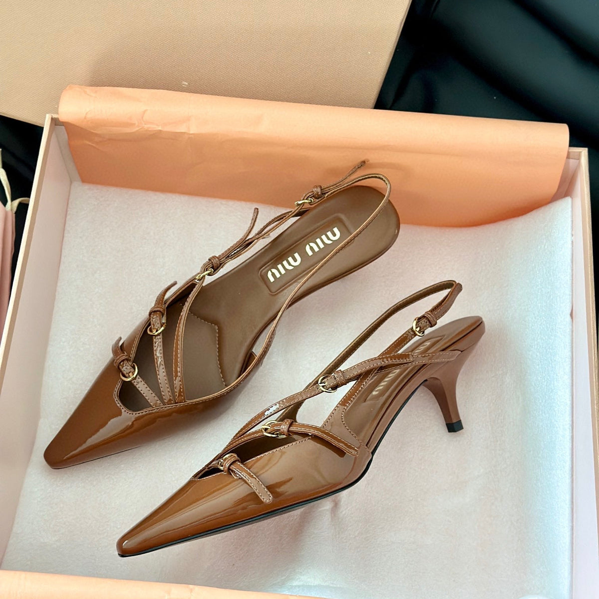 Shoes- Miu M Heels Luxury Lifestyle Designer Footwear