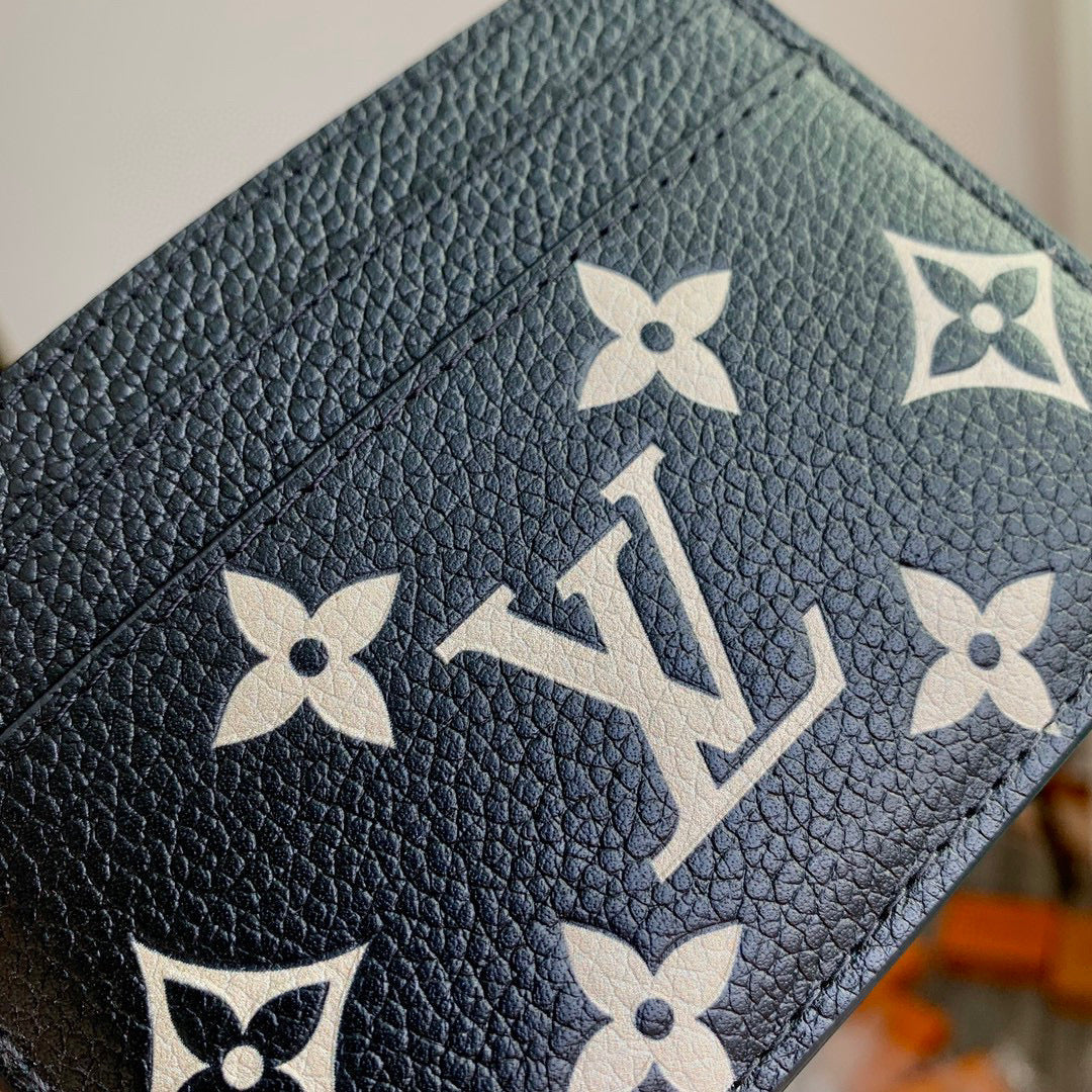 Louis Vuitton Wallets- Louis Vuitton Lou Charms Card Holder Elegant Everyday Leather Wallet