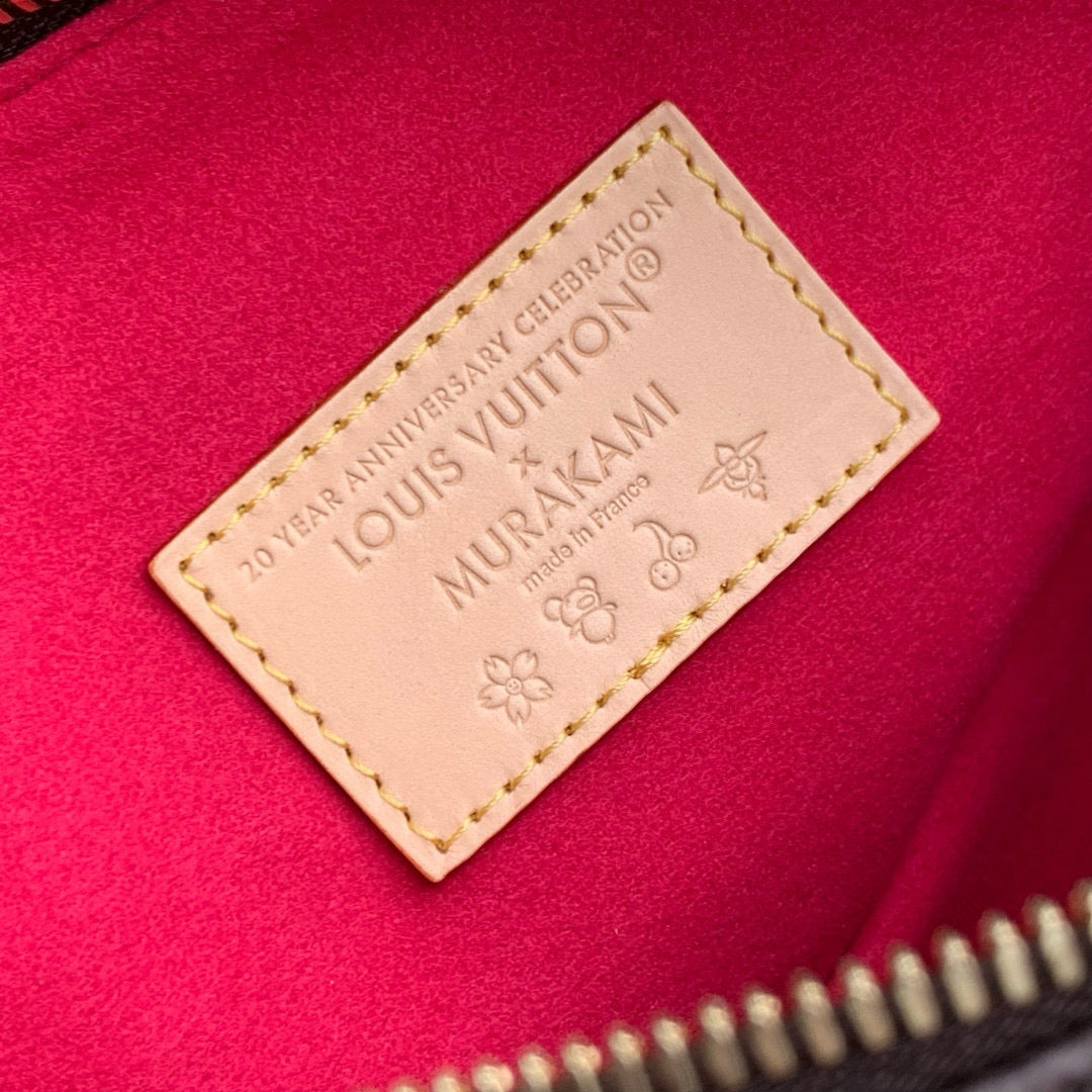 Louis Vuitton Bags- Louis Vuitton Lou x Murakami Speedy 20 Bag Elegant Everyday Designer Handbag