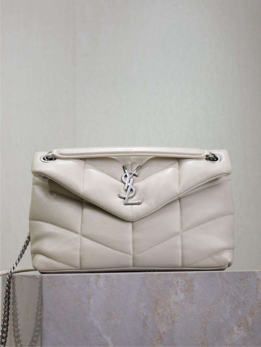 Saint Laurent Bags- Saint Laurent Loulou Puffer Small Bag Elegant Everyday Designer Handbag