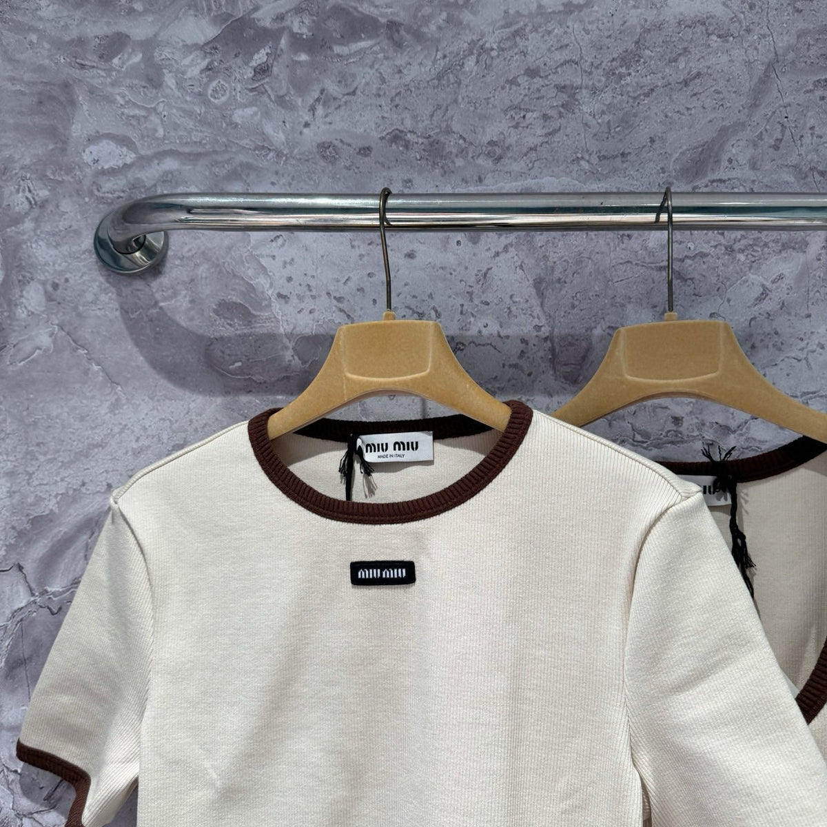 Tops- Miu M Top Premium Designer Casual Top