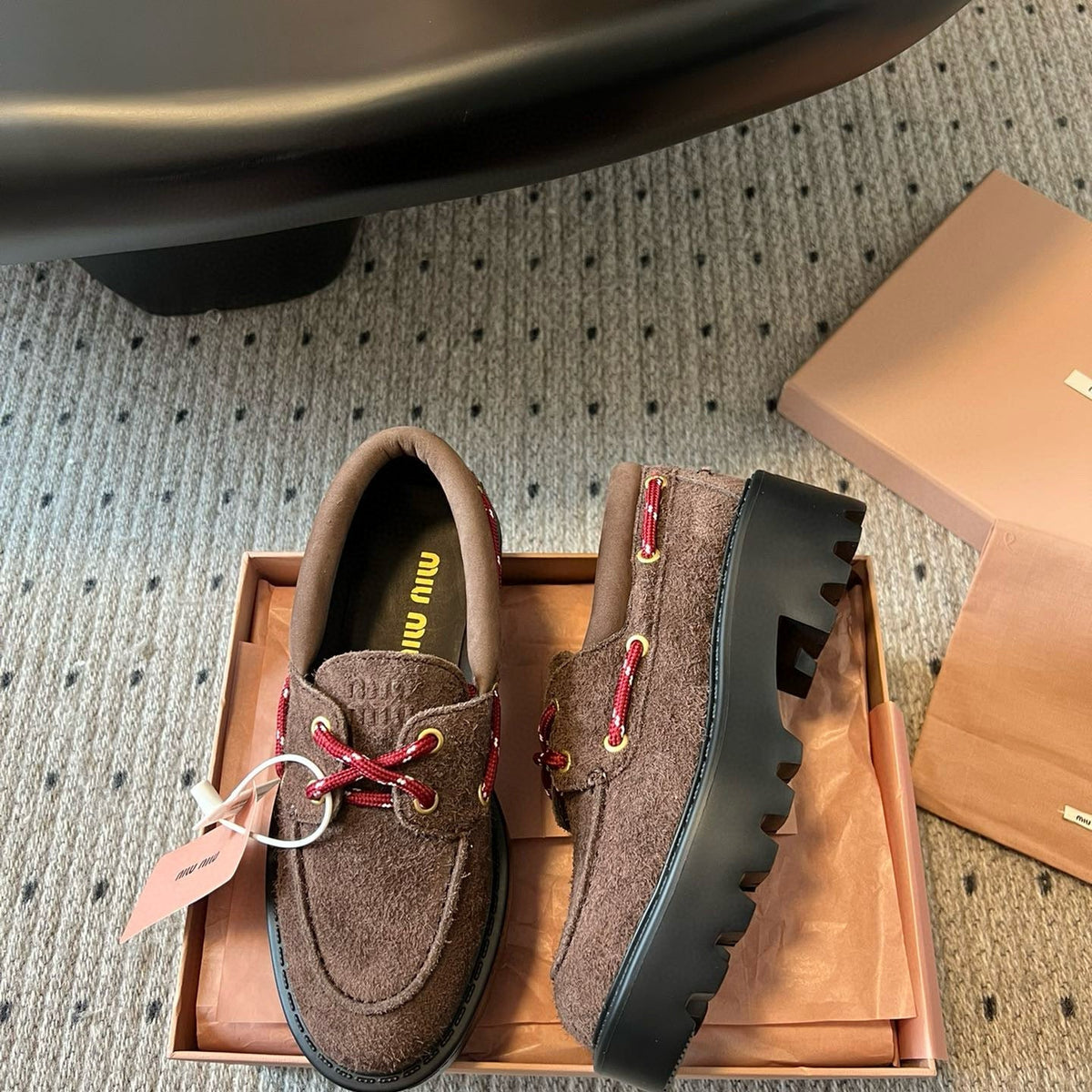 Shoes- Miu M Loafers Comfortable Everyday Designer Shoes