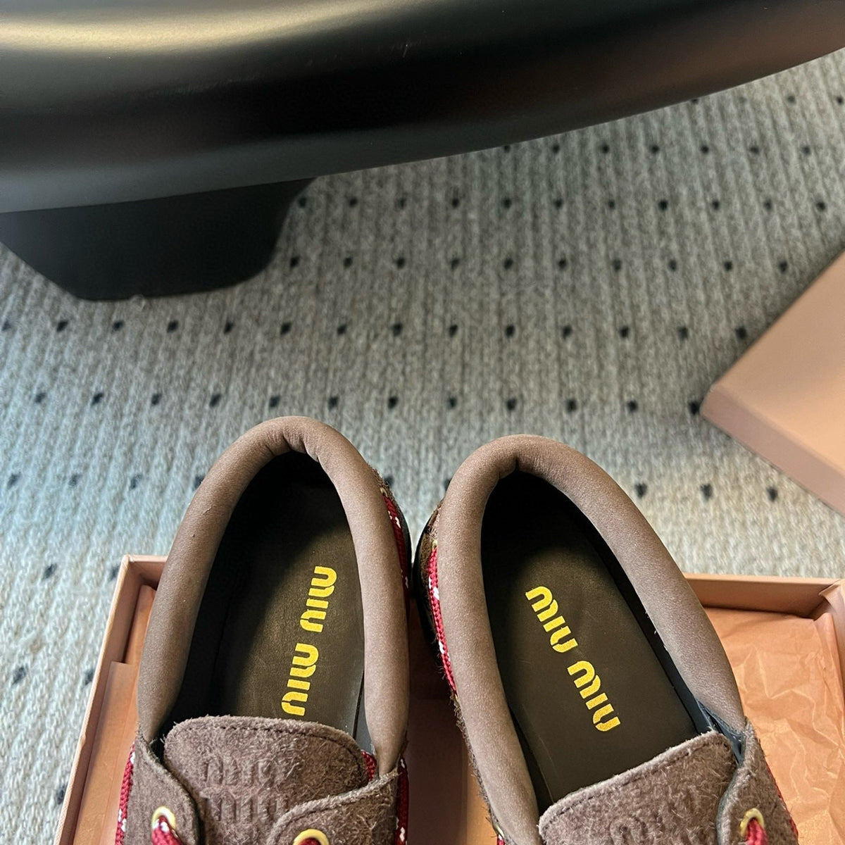 Shoes- Miu M Loafers Comfortable Everyday Designer Shoes