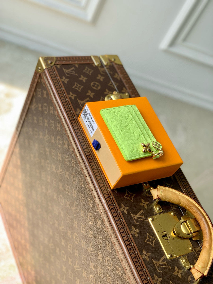 Louis Vuitton Wallets- Louis Vuitton Lou Charms Card Holder Elegant Everyday Leather Wallet