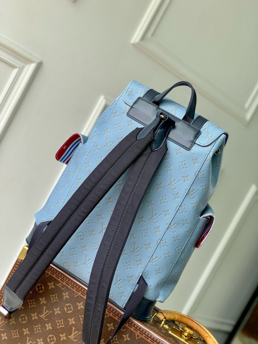 Louis Vuitton Bags- Louis Vuitton Lou Christopher Pm Backpack Premium Designer Shoulder Bag