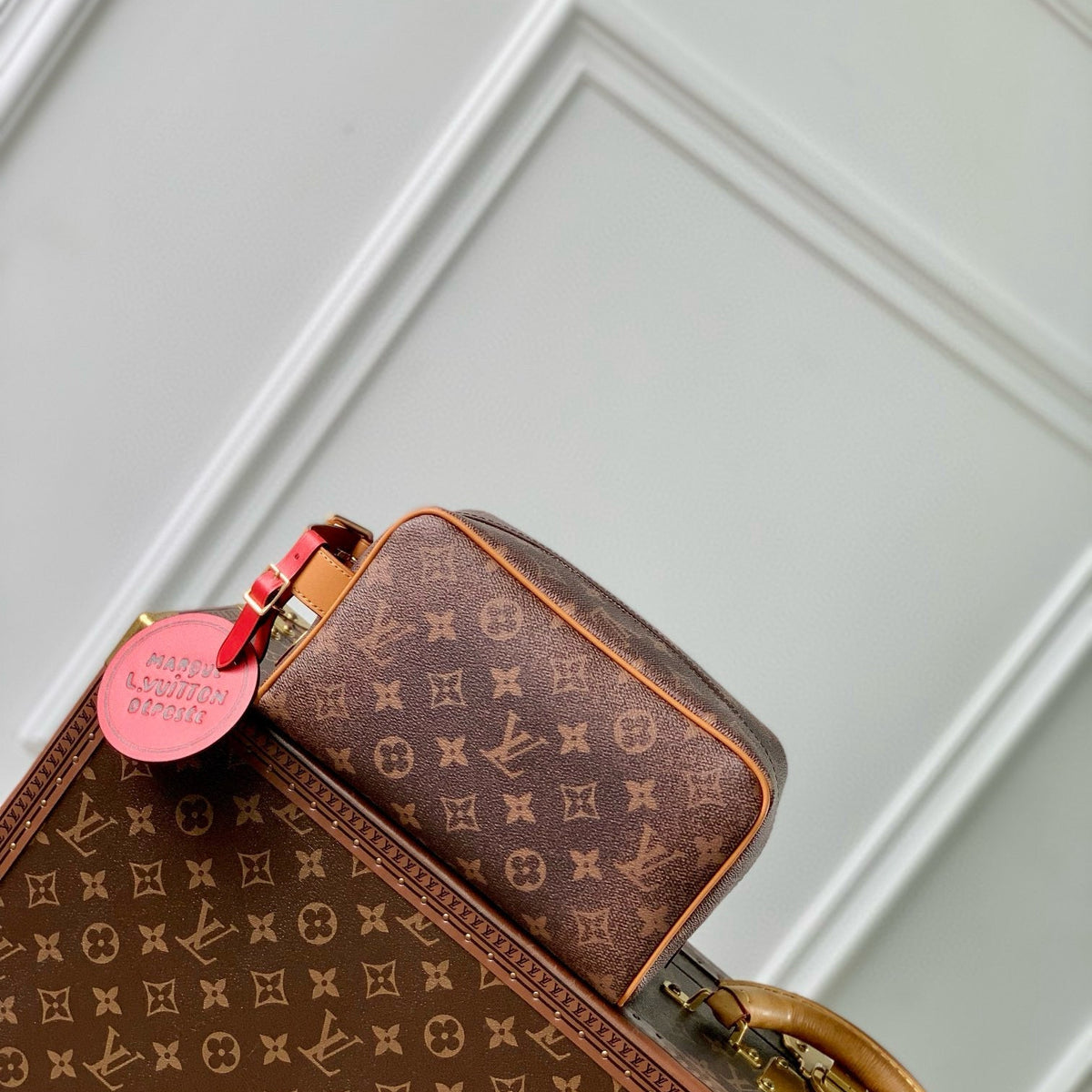 Louis Vuitton Accessories- Louis Vuitton Lou Locker Dopp Kit Premium Everyday Designer Accessory