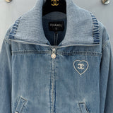 Chanel Denim Jacket detail shot – authentic designer craftsmanship