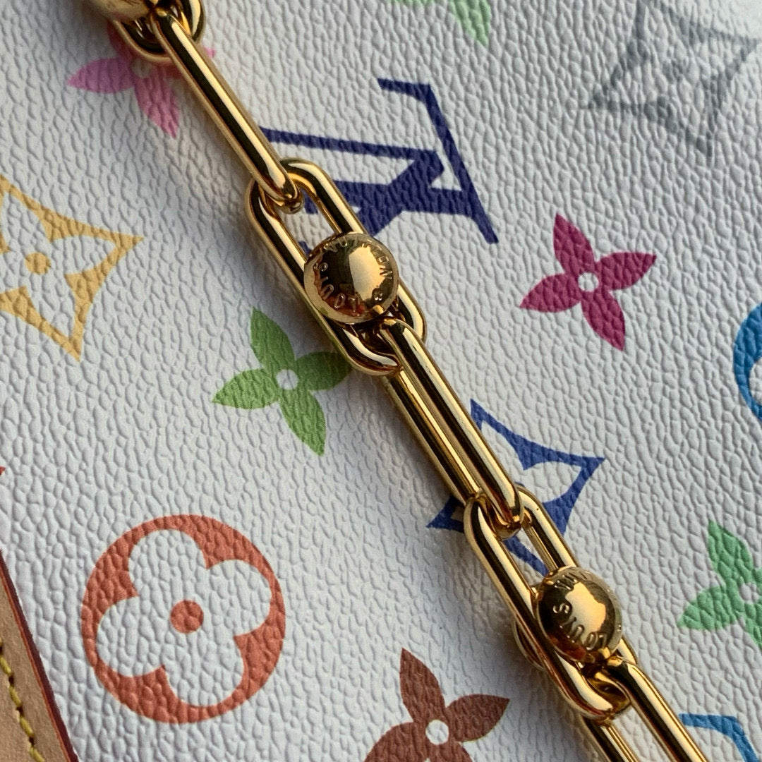 Louis Vuitton Bags- Louis Vuitton Lou x Murakami Pochette Bag Premium Designer Shoulder Bag