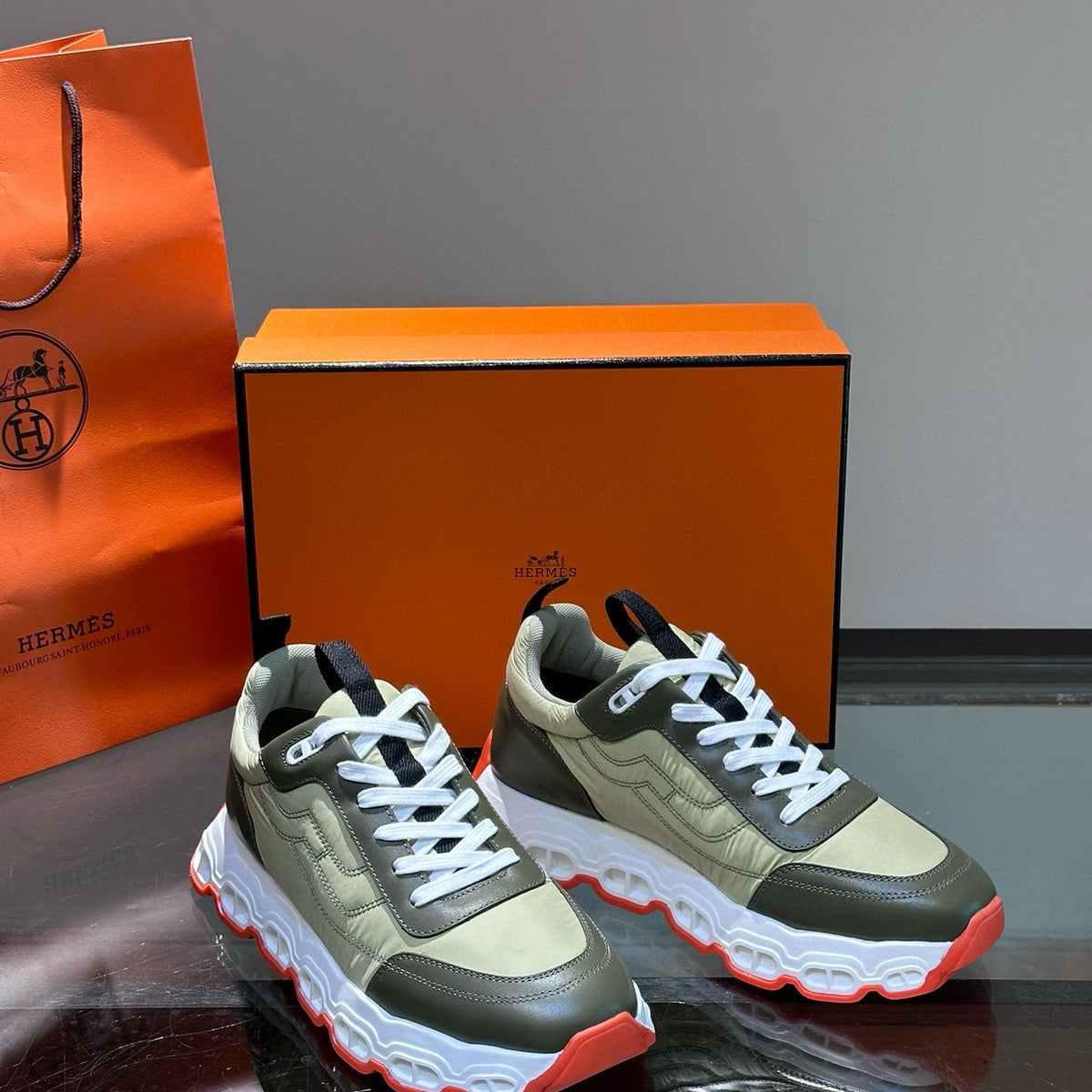 Shoes- Herm Impulse Sneaker Luxury Lifestyle Designer Footwear