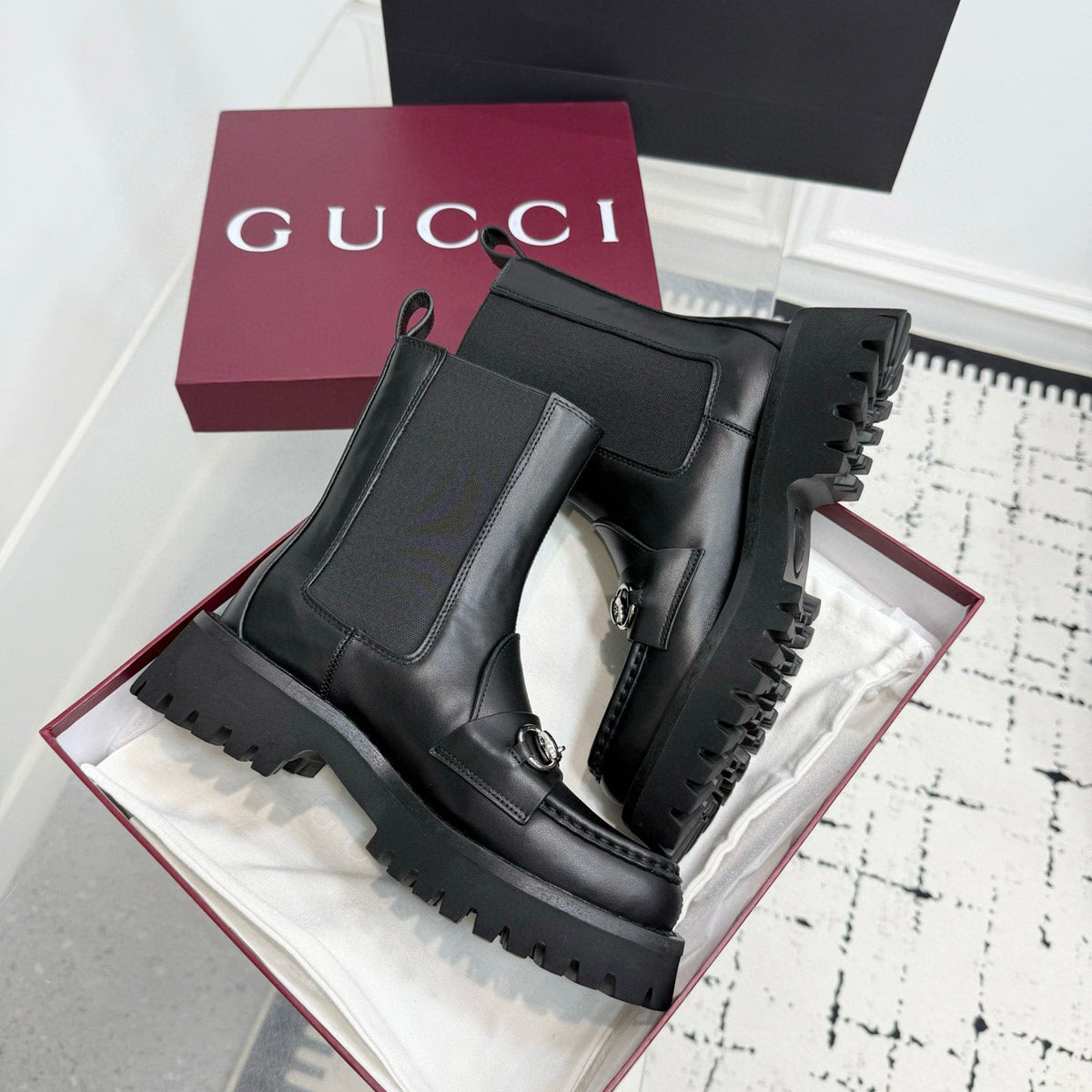 Gucci Shoes? Gucci Boots Premium Designer Casual Shoes