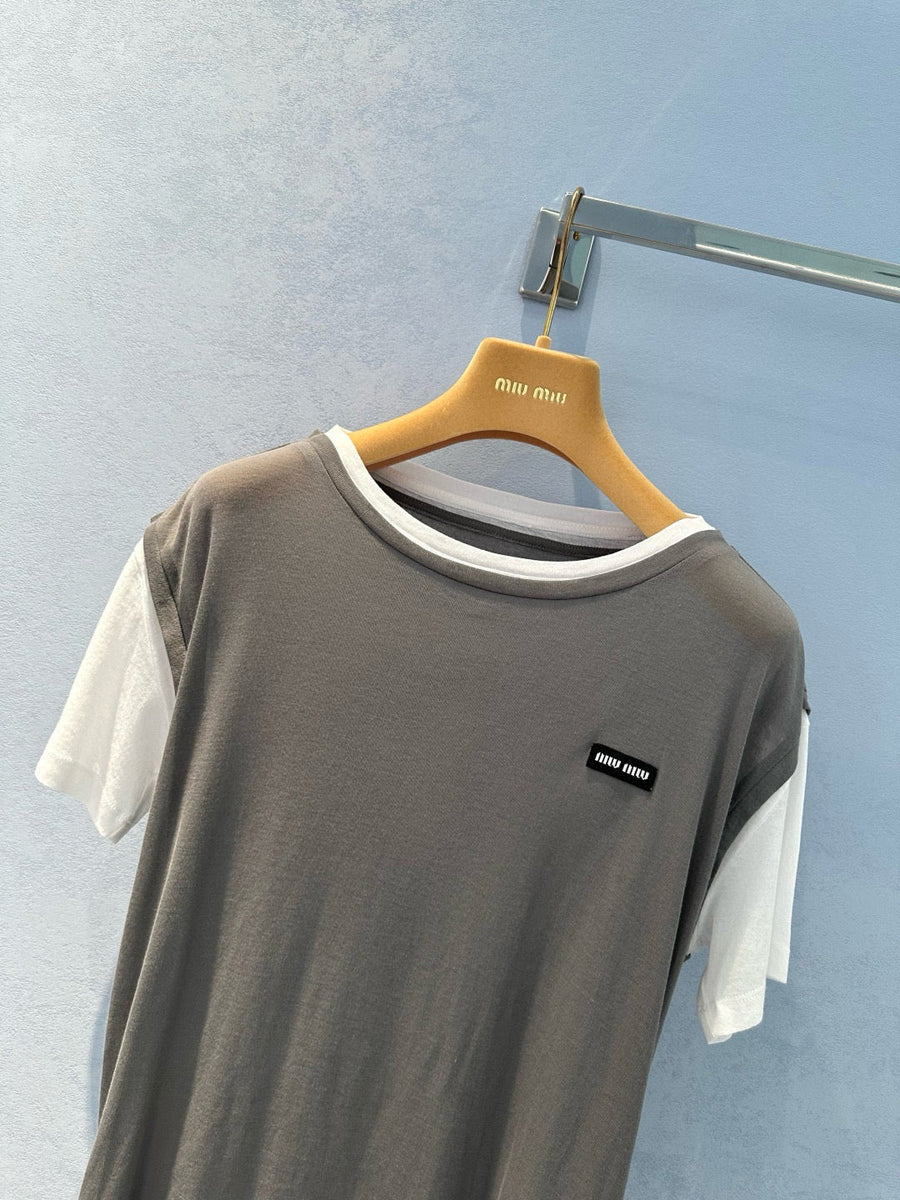Tops- Miu M Top Elegant Everyday Designer Top