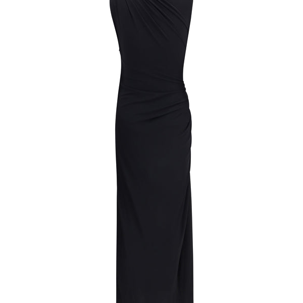 Bottega Veneta Dresses? Bottega Veneta Women Draped Jersey Dress Luxury Party Occasion Dress