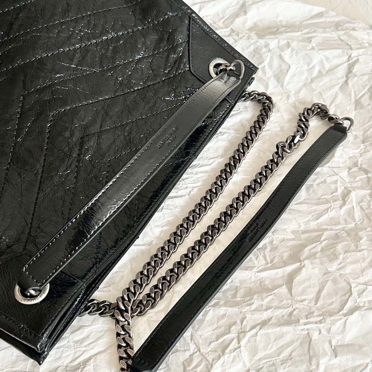Saint Laurent Wallets- Saint Laurent Niki Bag Elegant Everyday Leather Wallet