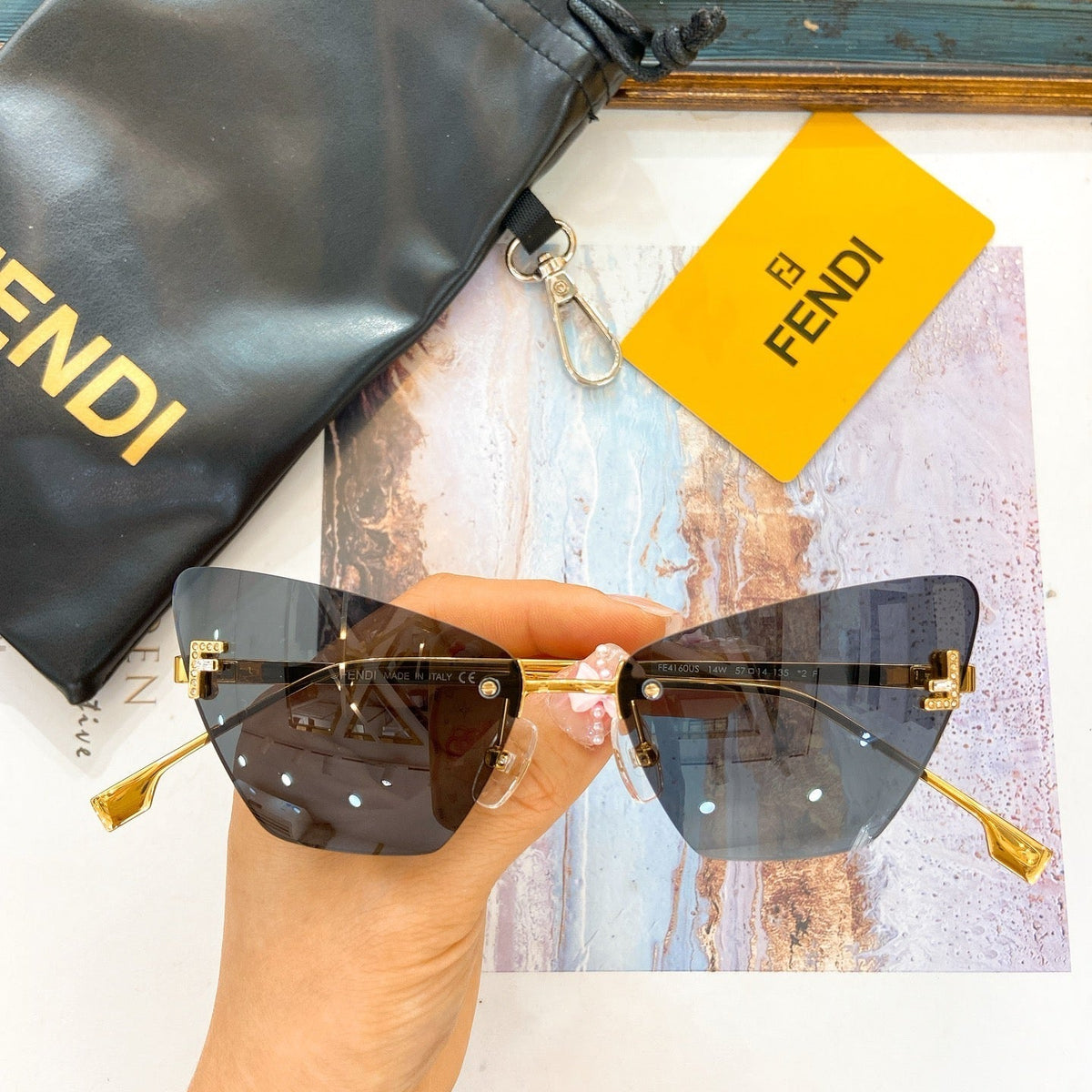 Sunglasses- Fen Sunglasses Premium Fashion Designer Sunglasses