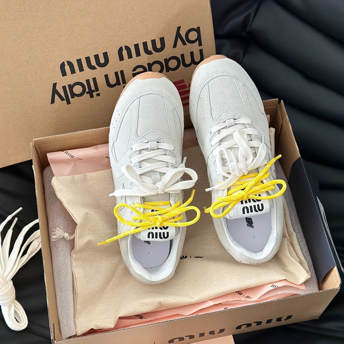 New Balance Shoes- New Balance Miu M x New Balance Trainers Luxury Lifestyle Designer Footwear