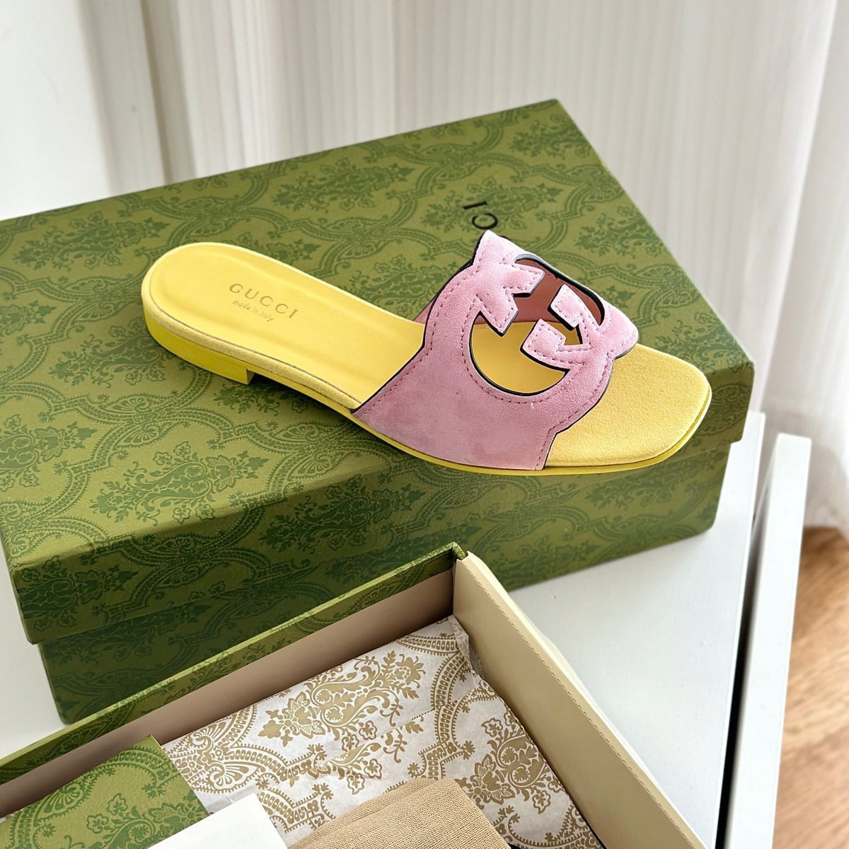 Gucci Shoes- Gucci Cut Out Sandals Comfortable Everyday Designer Shoes