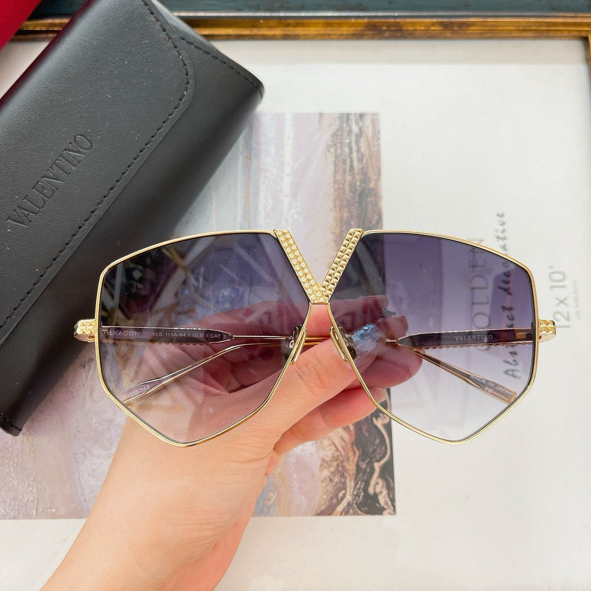 Sunglasses- Val Sunglasses Luxury Designer UV Sunglasses