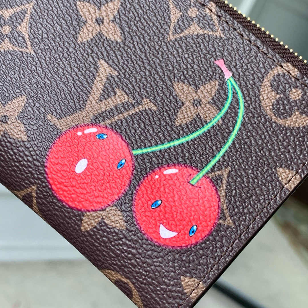 Louis Vuitton Accessories- Louis Vuitton Lou x Murakami Lisa Walet Luxury Designer Fashion Accessory