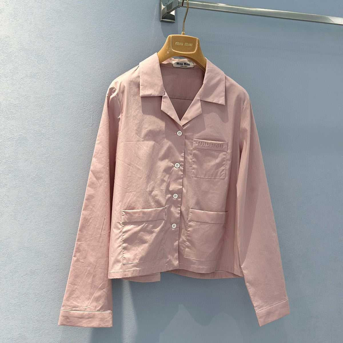 Tops- Miu M Shirt Premium Designer Casual Top