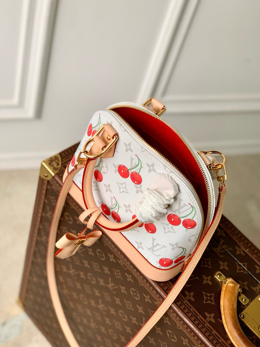 Louis Vuitton Bags- Louis Vuitton Lou x Murakami Alma Bb Bag Elegant Everyday Designer Handbag