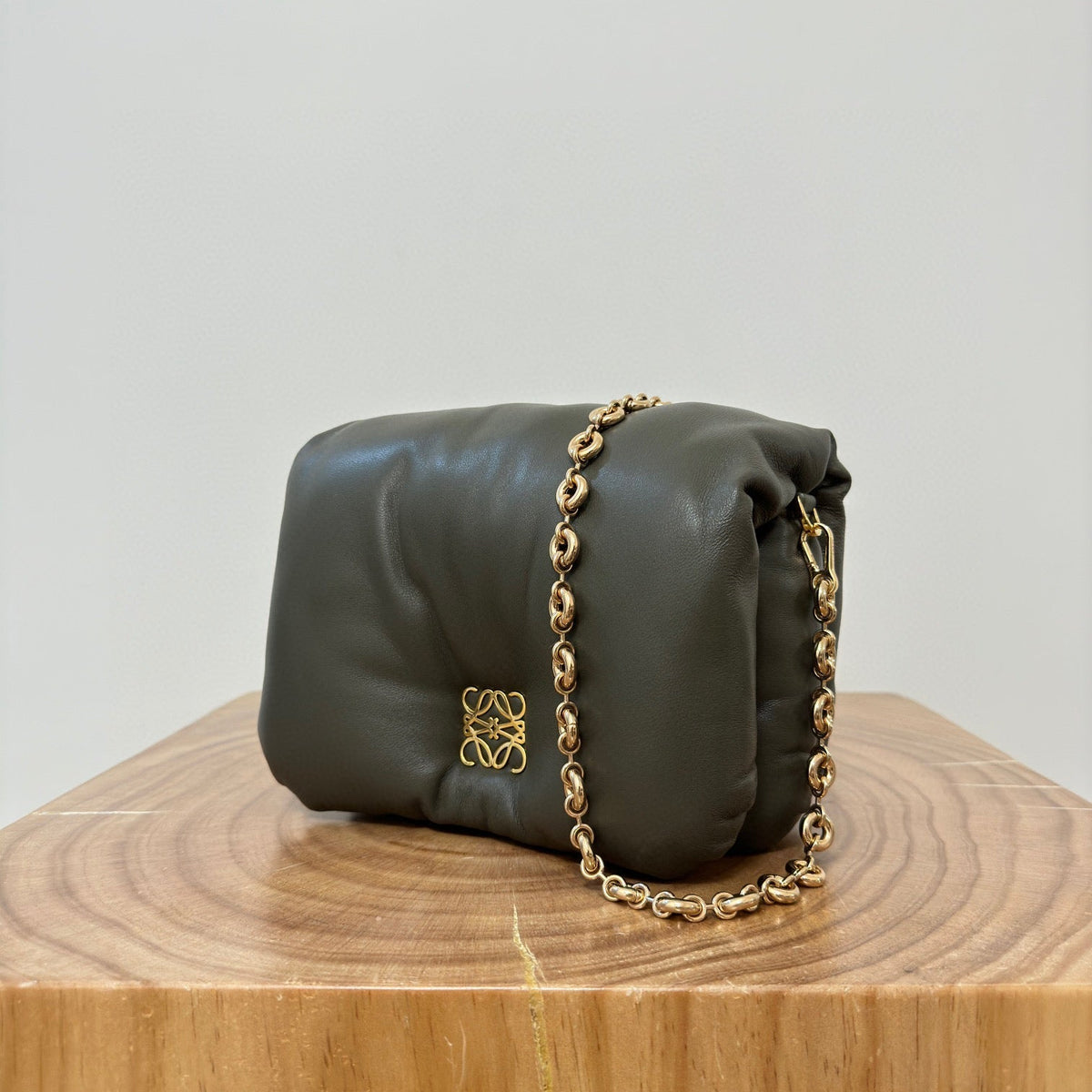 Bags- Loew Puffer Goya Bag Luxury Designer Leather Handbag