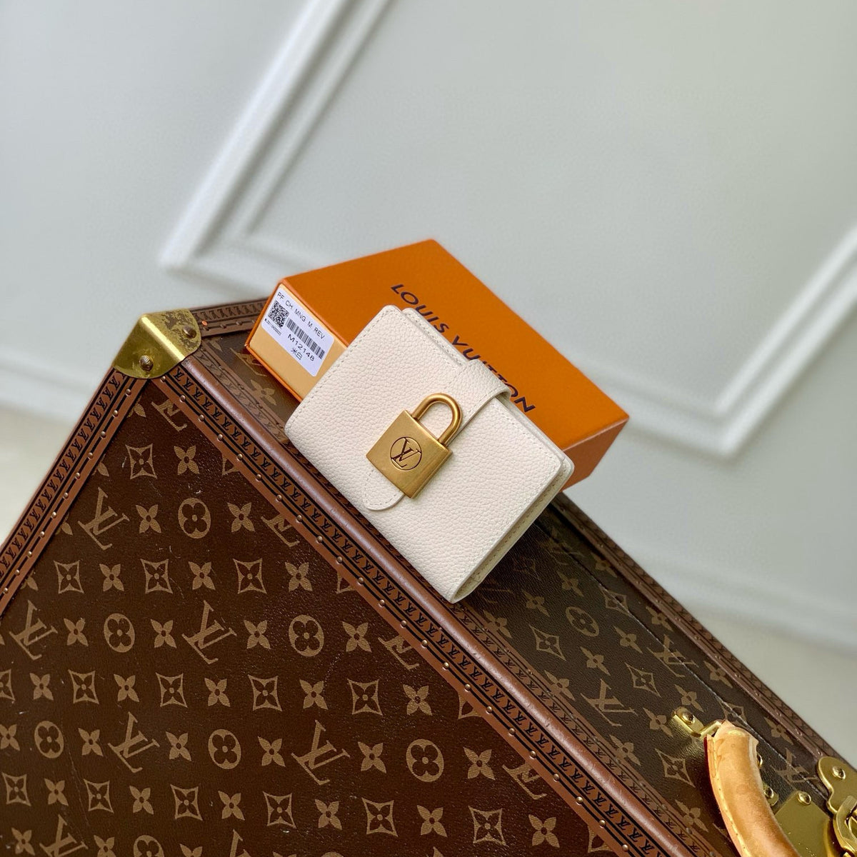 Louis Vuitton Wallets- Louis Vuitton Lou Low Key Compact Wallet Premium Leather Designer Wallet