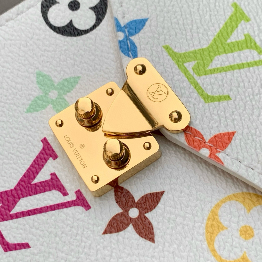 Louis Vuitton Bags- Louis Vuitton Lou x Murakami Metis Phone Pouch Elegant Everyday Designer Handbag