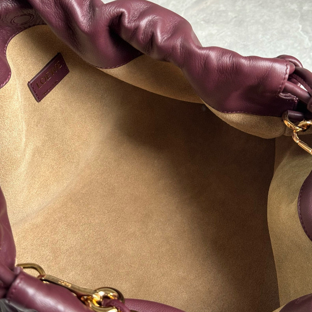 Bags- Loew Large Flamenco Bag Luxury Designer Leather Handbag