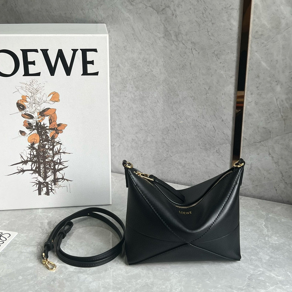 Bags- Loew Puzzle Fold Pouch Premium Designer Shoulder Bag