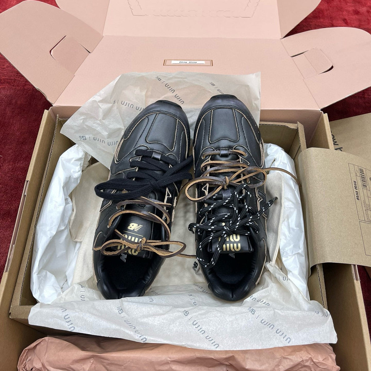 New Balance Shoes- New Balance Miu M x New Balance Trainers Luxury Lifestyle Designer Footwear