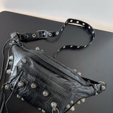 Balenciaga Le Cagole Medium Beltbag detail shot – authentic designer craftsmanship