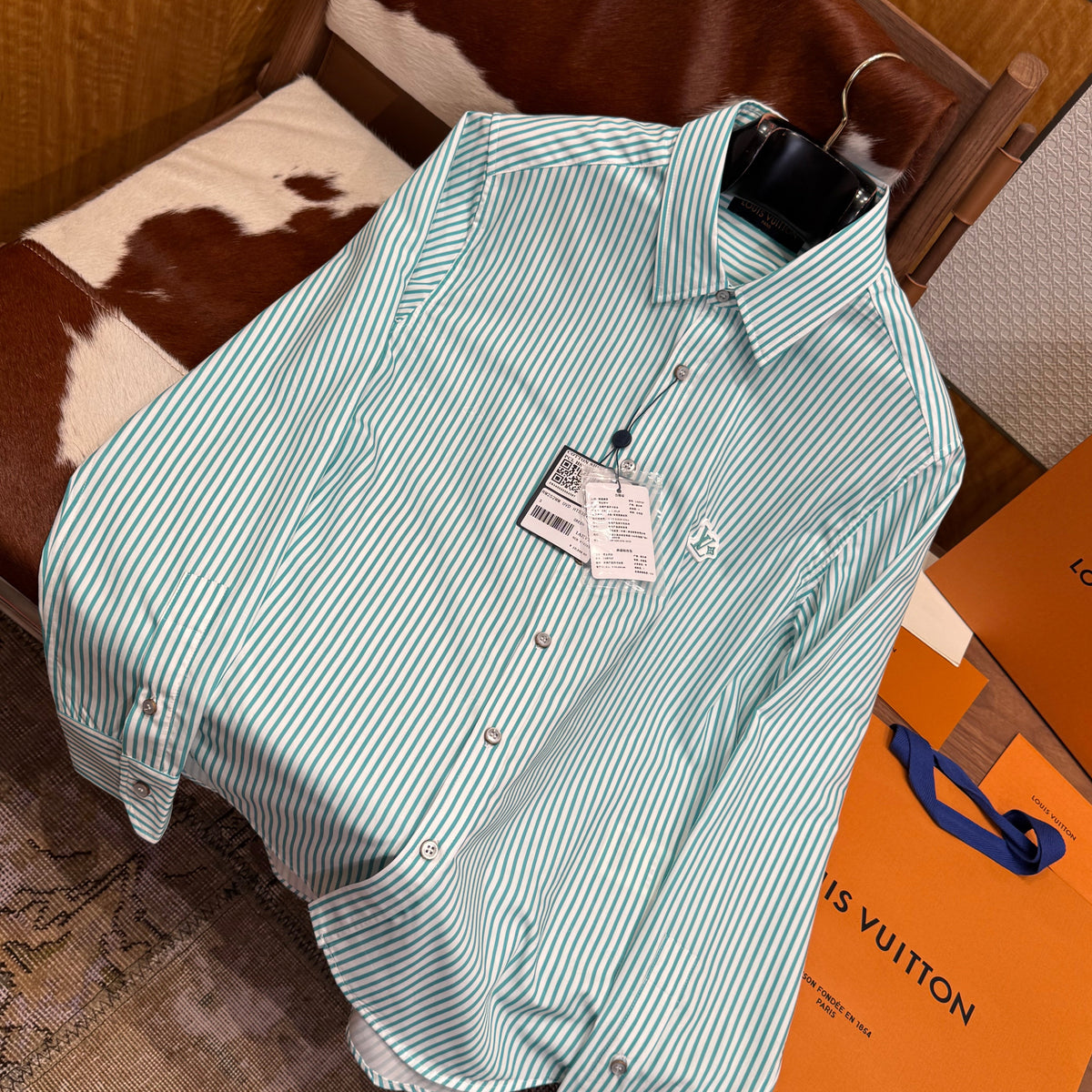 Louis Vuitton Tops- Louis Vuitton Lou Shirt Elegant Everyday Designer Top