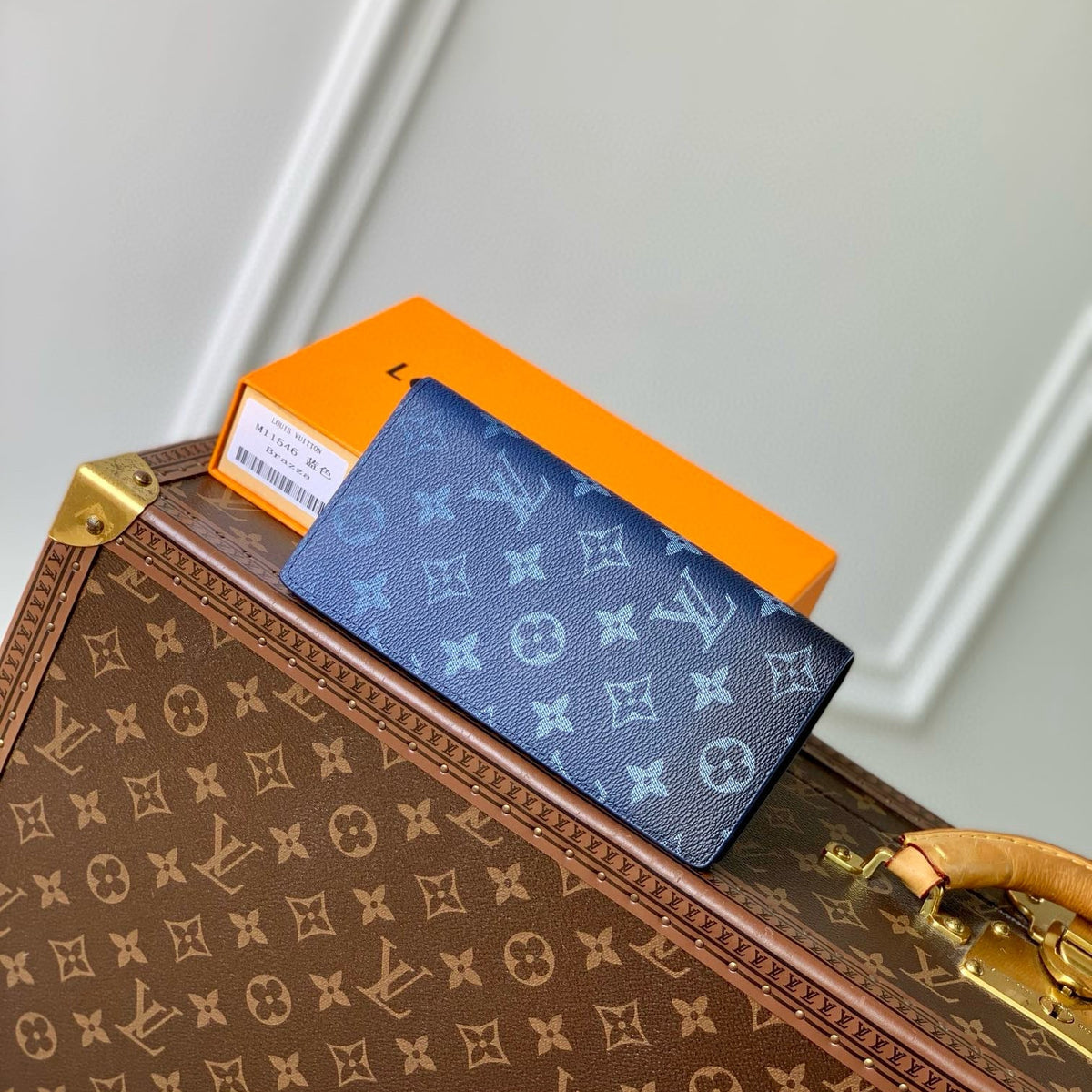 Louis Vuitton Wallets- Louis Vuitton Lou Brazza Wallet Compact Luxury Card Wallet